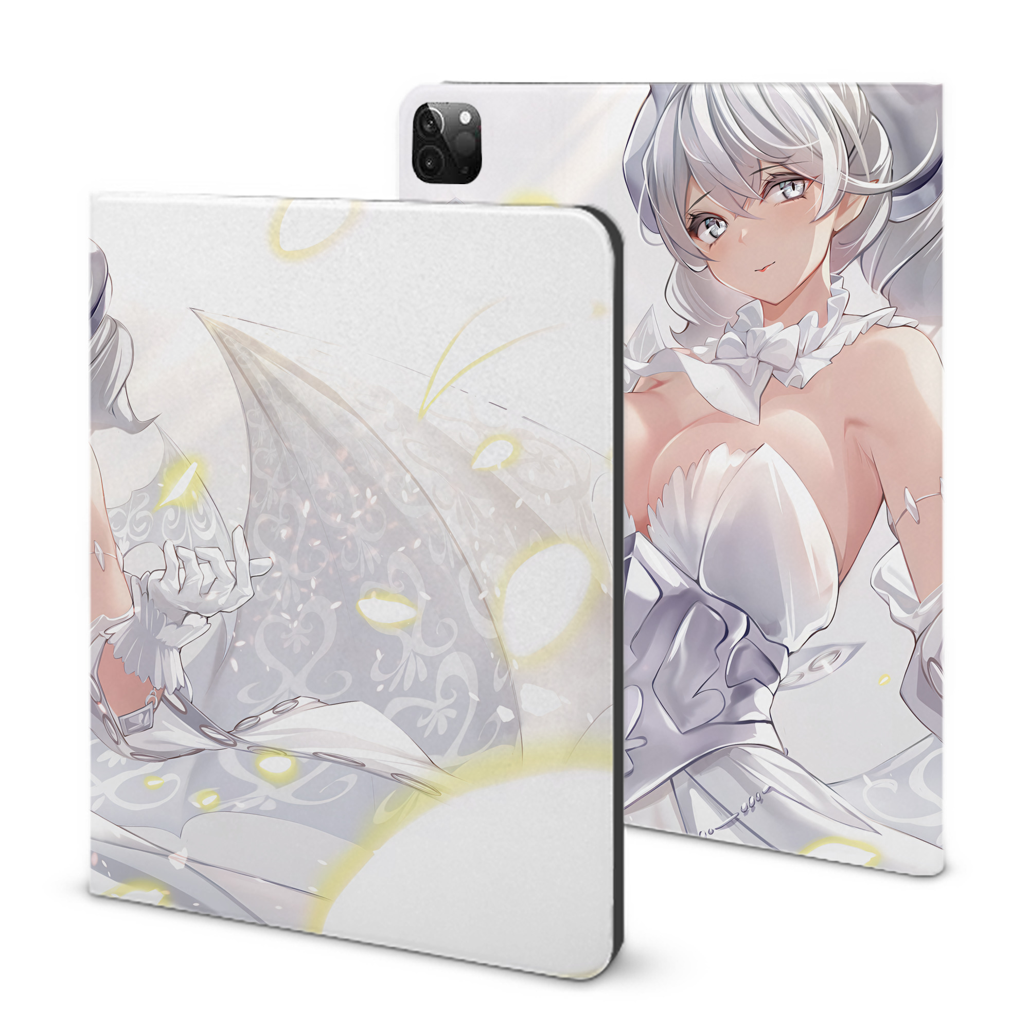 （画像用） 遊☆戯☆王 Yu-Gi-Oh! IPadケース ペンホルダー付き ブックスタイルデザイン